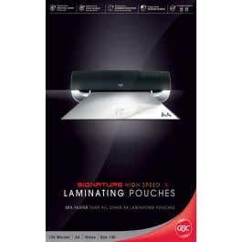 Gbc Laminating Pouches Ibico A4 High Speed Gloss 125 Micron 100