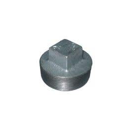 Plug Square Head Galvanised 1