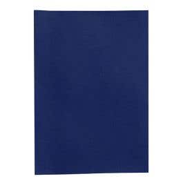 Gbc Binding Cover Leathergrain A4 Pack 100 Navy